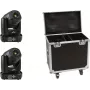 Conjunto de iluminação LED EUROLITE TMH-S90 2x com mala