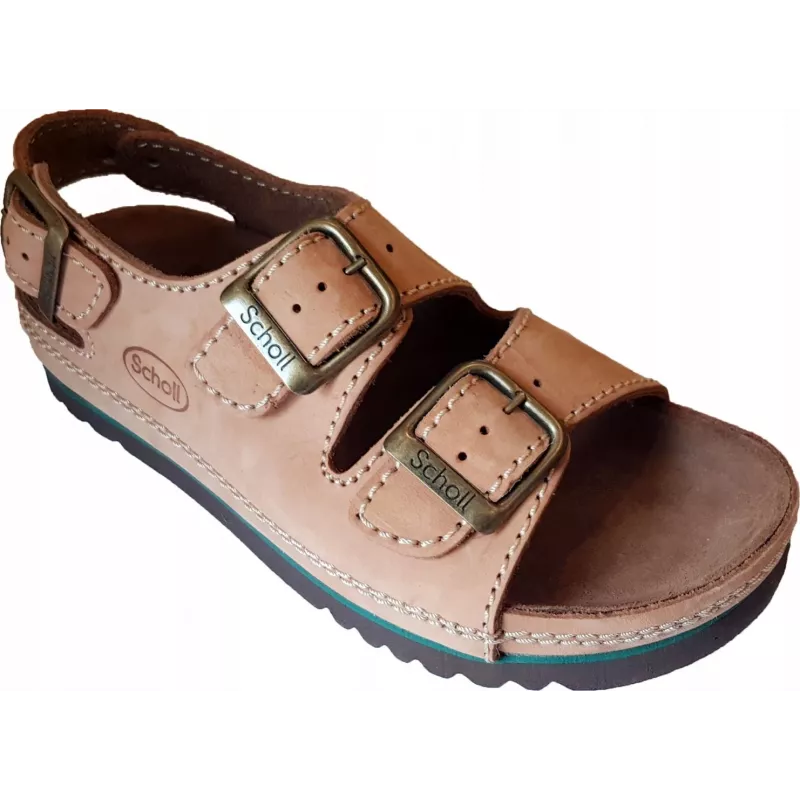 Sandálias confortáveis Scholl AIR BAG BACK STRAP BRONZE 39