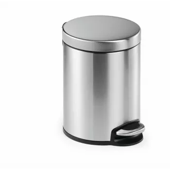 Balde de pedal em aço inoxidável 5 L