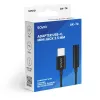 Adaptador áudio USB-C Jack 3,5mm AK-74