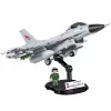 Conjunto de construção Cobi F-16AM Fighting Falcon, 495 peças, modelo à escala