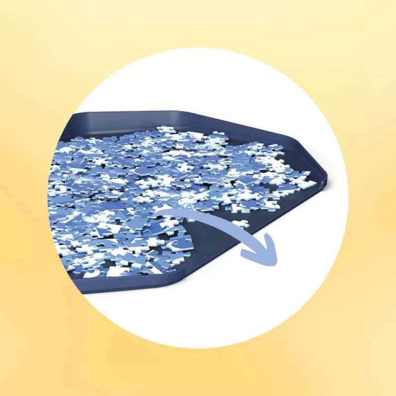 Acessórios de armazenamento para puzzles Ravensburger Sort & Go Ultimate 12.001.676 — organizador e tabuleiros de triagem para puzzles