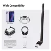 Adaptador USB - Bluetooth 5.3 LogiLink com antena, preto alcance: 150 m, ligação: ficha USB-A, Bluetooth - 1 unid. (BT0067)