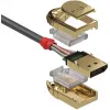 Cabo DisplayPort 1.2 Lindy 10m, Gold Line