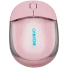 Rato CANYON OnClick 24 BT/ sem fios transparente/rosa