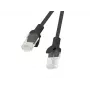 Cabo de rede LANBERG PCU6-10CC-0050-BK RJ45 Cat. 6 UTP 0,5 m preto