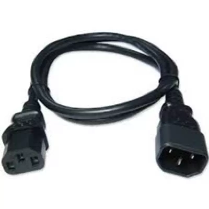 Zebra CS-CAB-IEC cabo de alimentação preto 1 m conector fêmea C13 conector fêmea C14