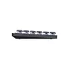 Logitech Master Series MX Mechanical Mini - Teclado - retroiluminado - Sem fios - Bluetooth LE - QWERTY - Nórdico (Dinamarquês/Finlandês/Norueguês/Sueco)