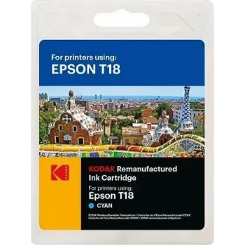 185E018002 KODAK EPS. XP205 TINTA CYA C13T18024012/T1802 230 páginas 12ml (185E018002)