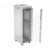 Lanberg FF01-6842-12SL armário rack de chão de 19" 42U 600x800x2122 mm, porta de vidro, LCD, flat pack, 1200 kg, IP20, cinzento