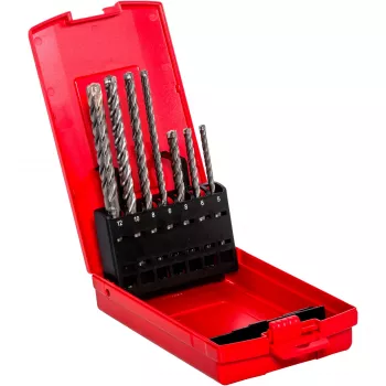 Conjunto de brocas martelo Quattric II Set, SDS plus (5 peças, Ø 5-12mm)