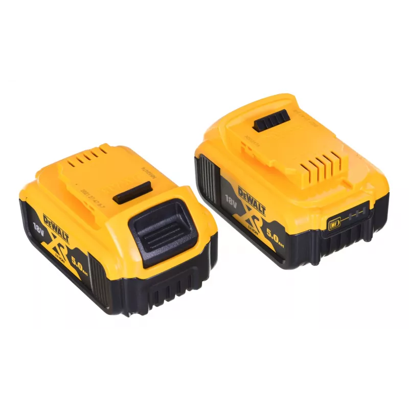Conjunto combinado para ferramentas elétricas DeWALT DCK2080P2T-QW — 18V Li-Ion 5Ah (2x), rebarbadora DCG405, aparafusadora, rosca M14 para prato de lixar, mala de transporte