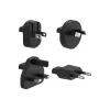 Carregador interior Belkin BPZ003bt1MBK-B6 universal preto carregamento rápido AC