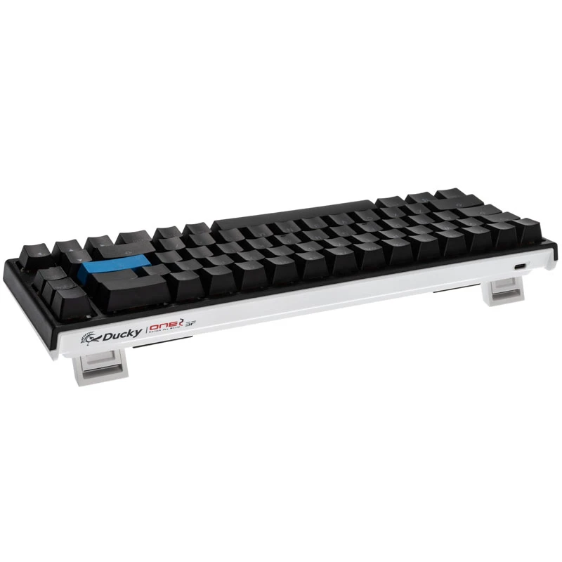 Teclado gaming Ducky One 2 SF, MX-Blue, RGB LED - preto (US)