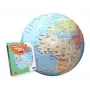 Globo Caly MG DYSTRYBUCJA modelo C009 — mundo político, 42 cm de diâmetro