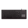 Teclado CHERRY XS Touchpad universal USB QWERTY US inglês preto