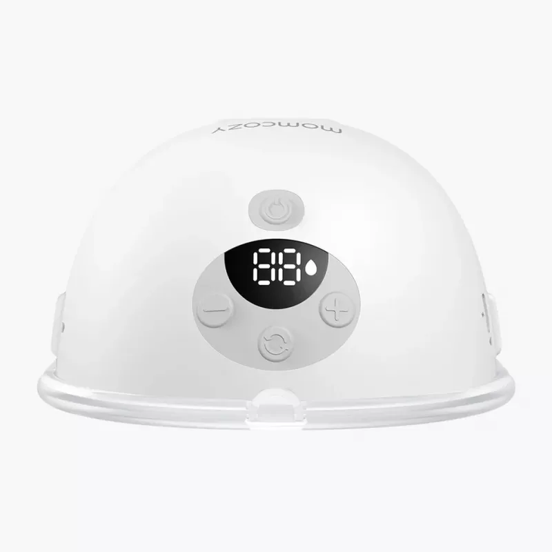Bomba tira-leite Momcozy BP179-GR00BA-A 160 ml elétrica a pilhas, adaptador de corrente
