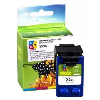 Cartucho de tinta compatível Static Control HP 22XL