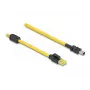 Cabo de rede DeLOCK 81252 Preto Amarelo 3 m Cat6