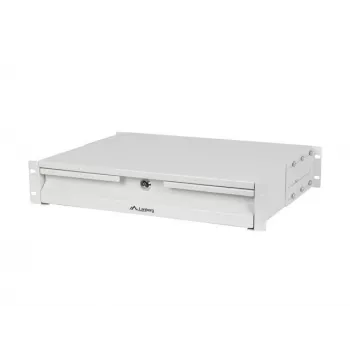 GAVETA RACK 19 2U 360MM CINZENTO LANBERG (2U/483X360MM CAPACIDADE ATÉ 90KG, MONTAGEM EM 4-PUNKT-MONTAGE)