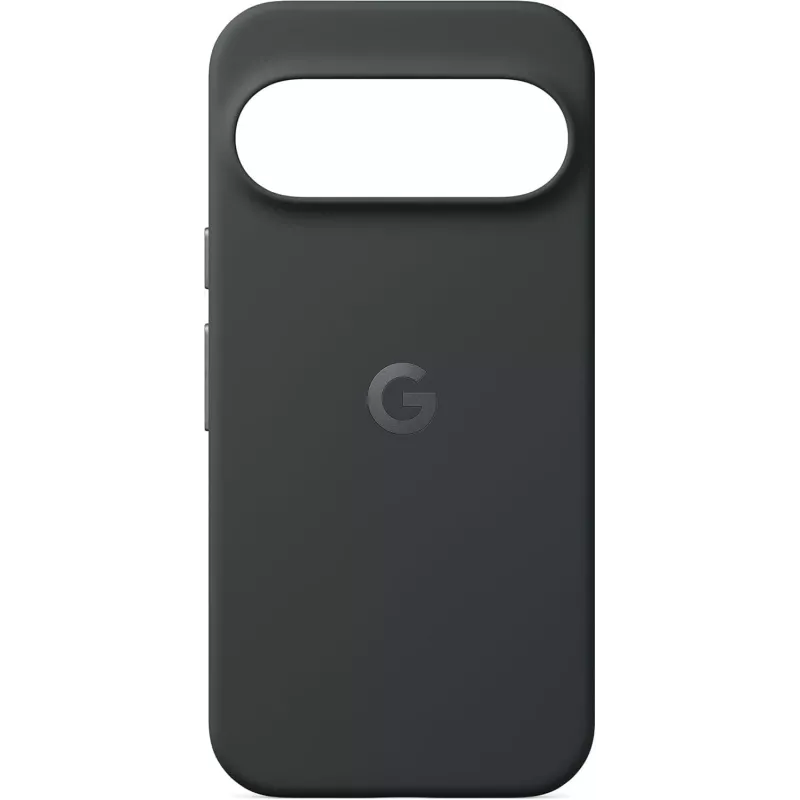 Capa para telemóvel Google Pixelsnap para Pixel 10 / Pixel 10 Pro, 6,3 polegadas (16 cm), silicone/microfibra/PC, preto