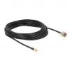 Cabo coaxial DeLOCK 89466 10 m conector macho N conector macho SMA preto