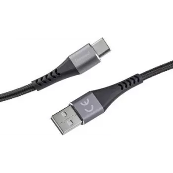 Cabo INTENSO A315C nylon USB-A para USB-C 1,5 m