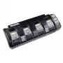 Makita DC18SF - carregador de baterias - carregamento quádruplo - 3 A - 4 saídas (contacto de bateria)