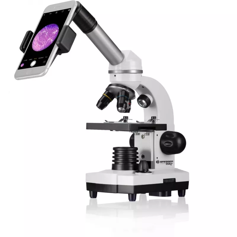 Microscópio ótico Bresser JUNIOR Biolux SEL 1600x 40x a 1600x