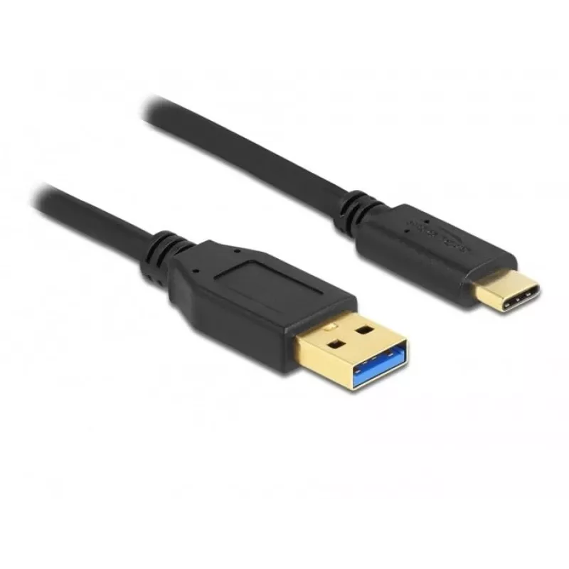Cabo USB DeLOCK SuperSpeed USB 3.2 Gen 2 Type-A para Type-C 3 m