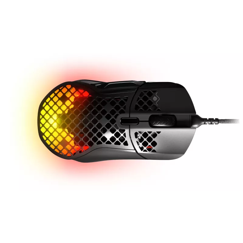 Steelseries Aerox 5 rato mão direita USB Type-A ótico 18000 DPI