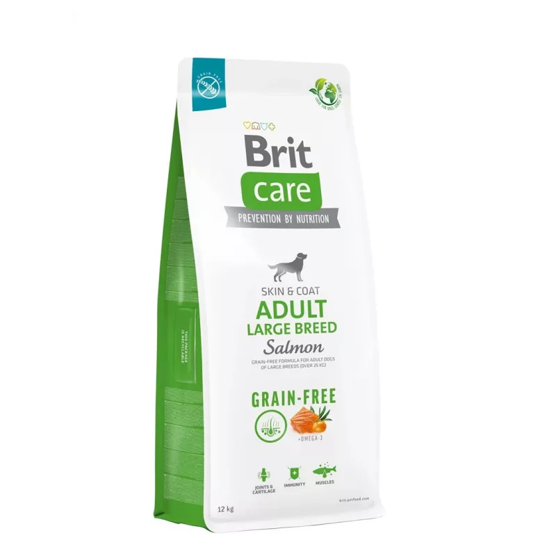 BRIT Care Adult Large Breed Salmon - Comida seca para cães - 12 kg