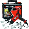 Pistola de ar quente Black & Decker KX2200K-QS — 2000 W, 720 L/min, até 645 °C, punho de pistola, 900 g