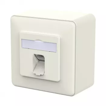 METZ CONNECT 130D370002-I E-DAT C6A IDC AP branco puro (130D370002-I)