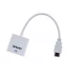 Adaptador de cabo de vídeo Savio CL-27B 0,1 m HDMI Type-A (standard) VGA (D-Sub) branco
