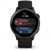 Garmin vívoactive 6 3,05 cm (1,2) AMOLED 42 mm Digital 390 x 390 píxeis Ecrã tátil preto Wi-Fi GPS (satélite)