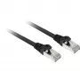 Cabo de rede Ethernet Sharkoon preto