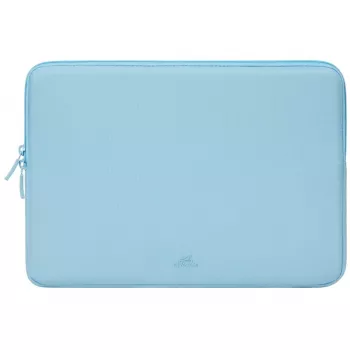 Capa para portátil Rivacase Riva Szuzuka 14 polegadas Azul pastel – capa protetora de neoprene para portáteis de 14 polegadas