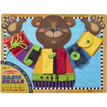 Quadro magnético de vestir da Spin Master Melissa & Doug — I Dress Up Board, jogo de destreza