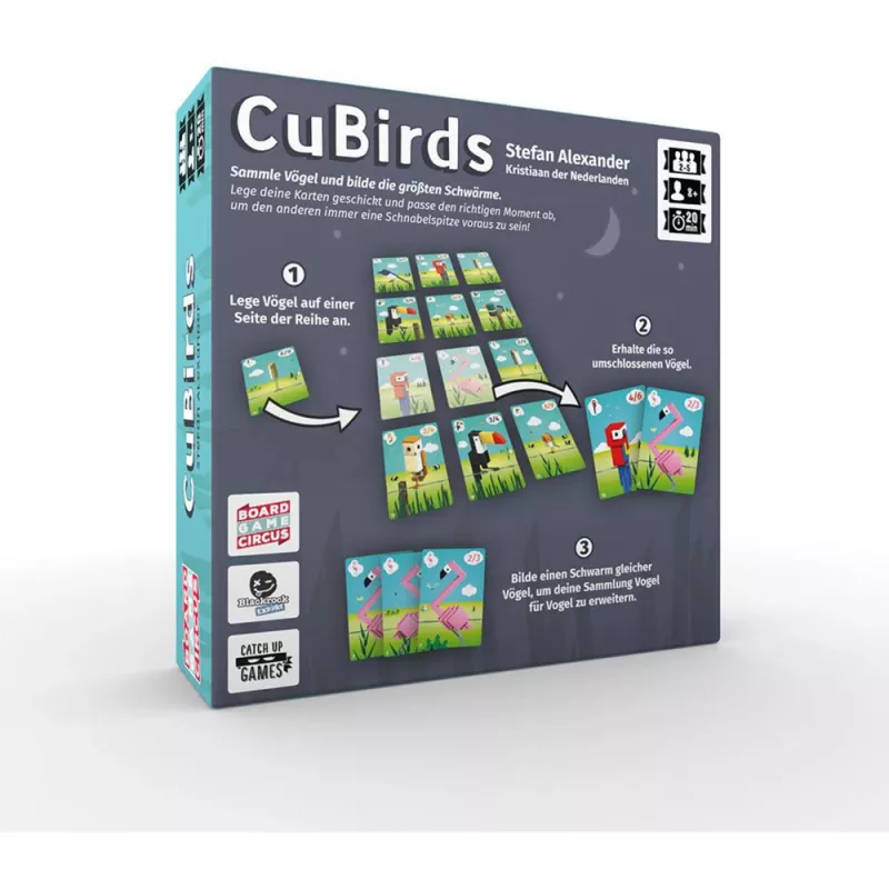 CuBirds, jogo de tabuleiro
