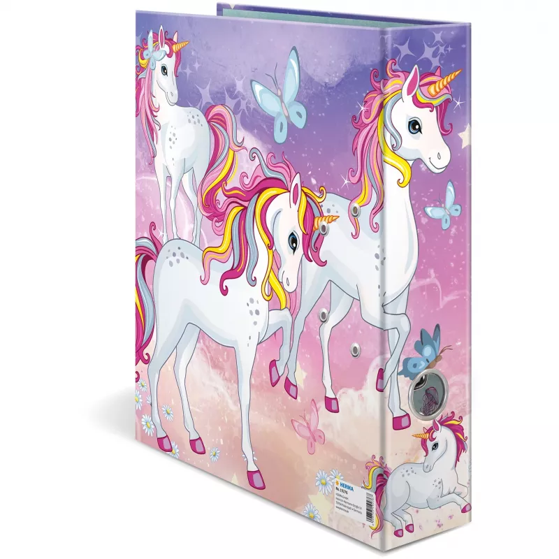 Dossier de anéis HERMA 19276 A4 multicolorido cartão 285x315mm