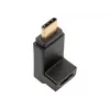 Tripp Eaton Tripp Lite Series adaptador conversor USB-C para USB Type-C em ângulo reto M/F 10Gbps 3A - adaptador USB - 24 pinos USB-C (M)