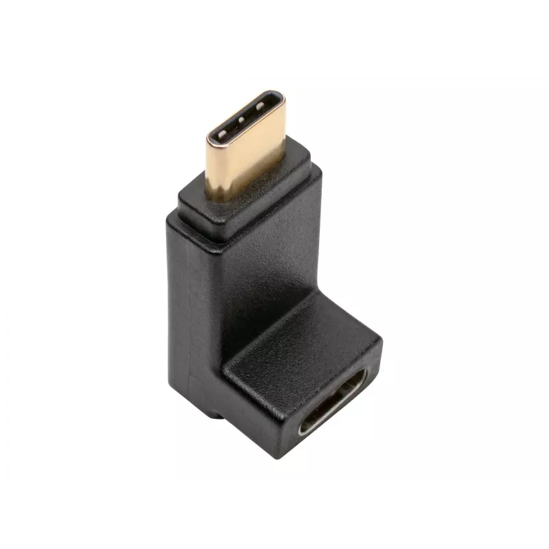 Tripp Eaton Tripp Lite Series adaptador conversor USB-C para USB Type-C em ângulo reto M/F 10Gbps 3A - adaptador USB - 24 pinos USB-C (M)