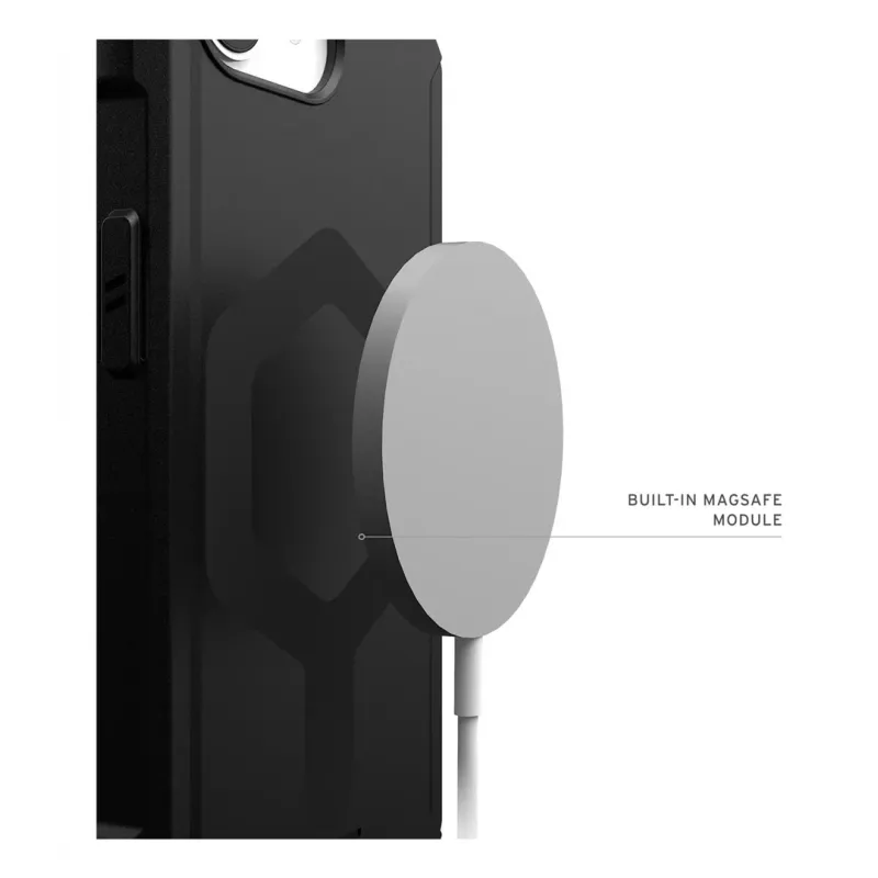 Urban Armor Gear 114496114040 Essential Armor MagSafe capa para telemóvel Apple iPhone 16e, preta