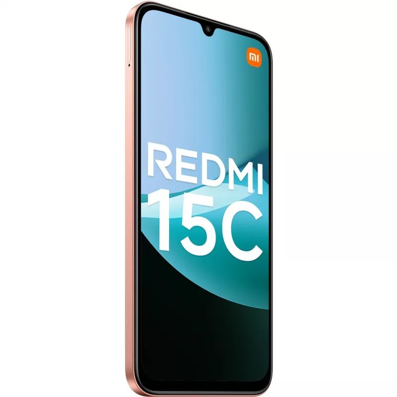 Xiaomi Redmi 15C 4G smartphone 4 GB RAM 256 GB, dual SIM, laranja