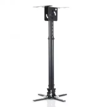 Suporte de teto 45-76 cm para projetor P-107B 15 kg preto