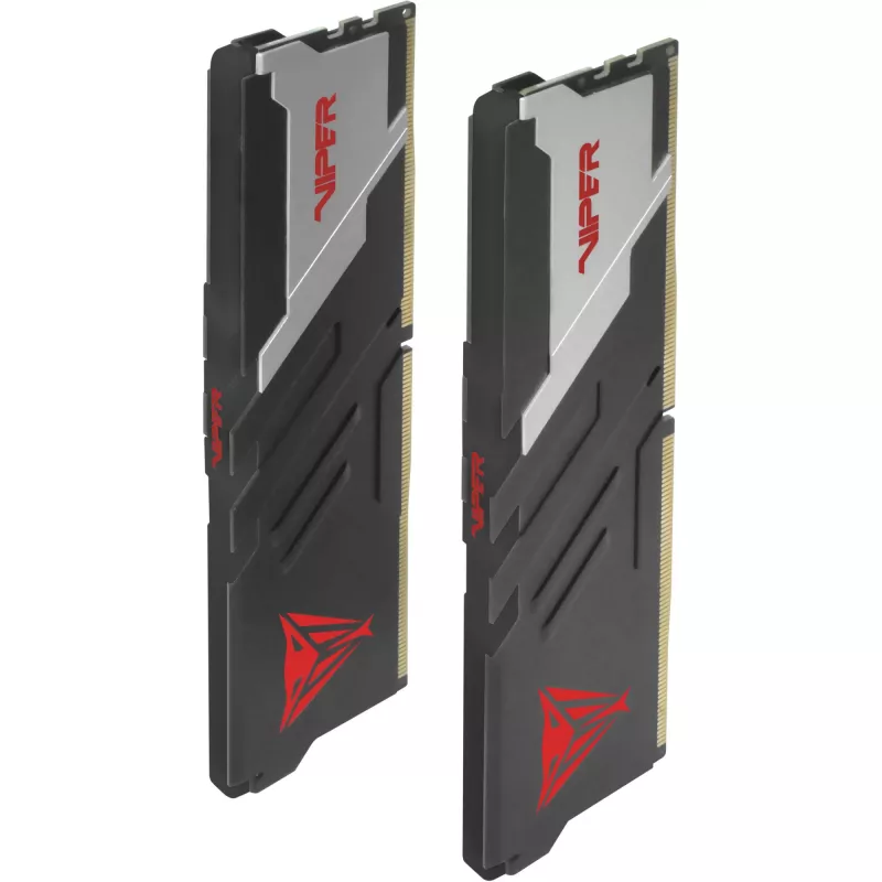 DIMM 64 GB DDR5-6400 (2x 32 GB) Dual-Kit, memória RAM preta, PVV564G640C32K, Viper Venom, INTEL XMP