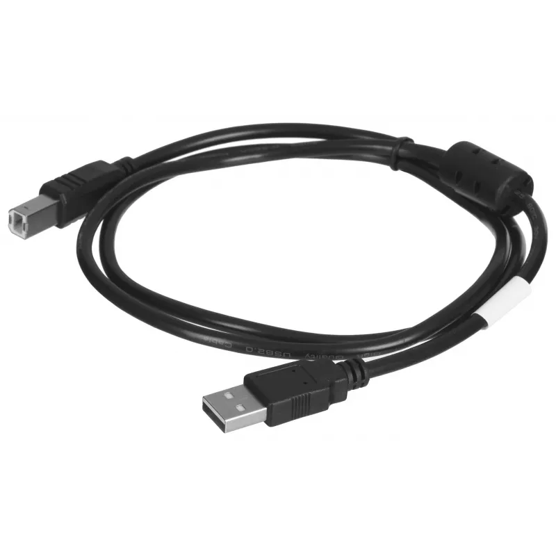 Cabo USB Lanberg CA-USBA-11CC-0010-BK 1 m 2.0 USB B preto