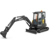 Veículo modelo BRUDER — Volvo ECR40 mini-escavadora (brinquedo) da BRUDER, modelo 02465