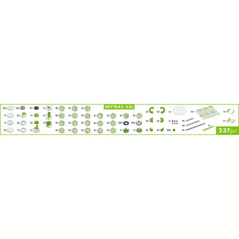 Conjunto de ação para pista de berlindes Ravensburger GraviTrax Action Set XXL Skytrax, extensão de percurso